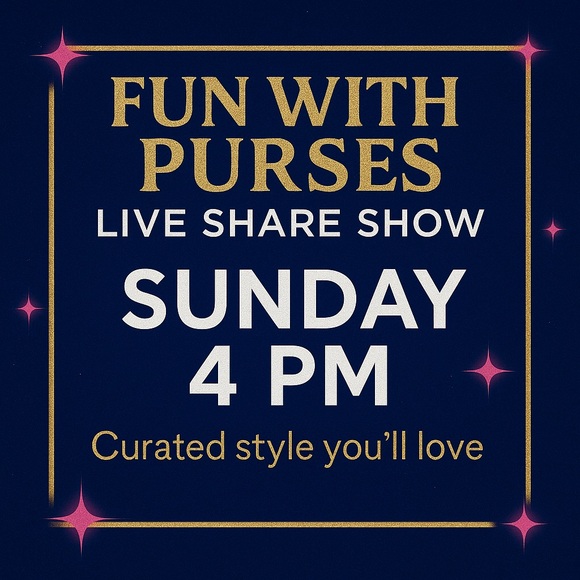 👜✨✨Fun with Purses Live Share Show | Glam Bags & Curated Closet Treasures ✨ ✨👜 - Picture 1 of 1
